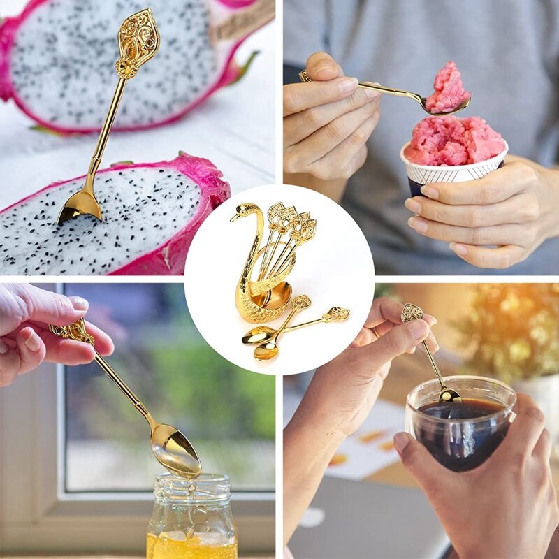 Swan Spoon Holder