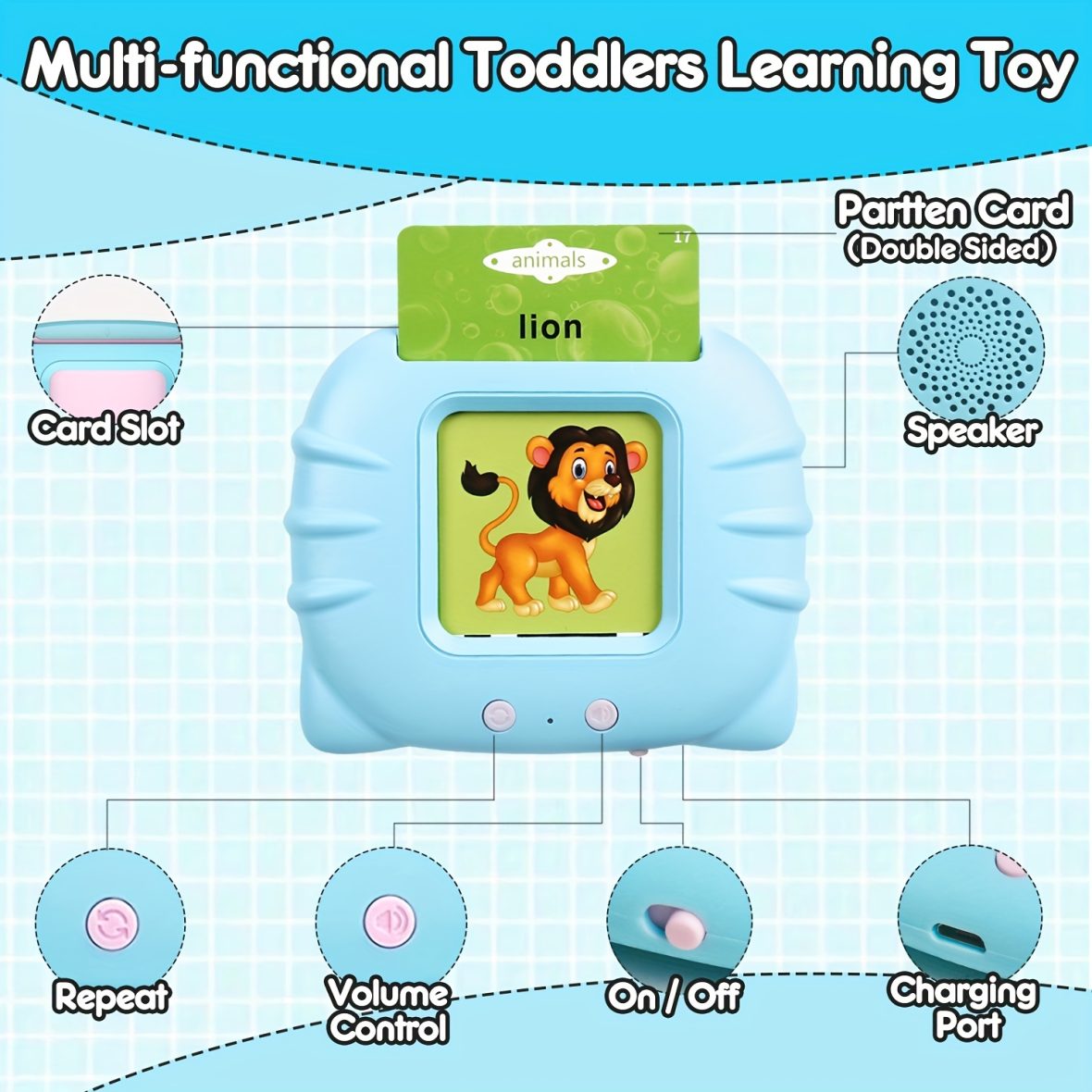 Toddler Talking Flash Cards Reader