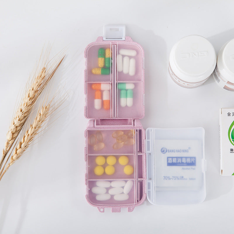 Travel Pill Organizer Case
