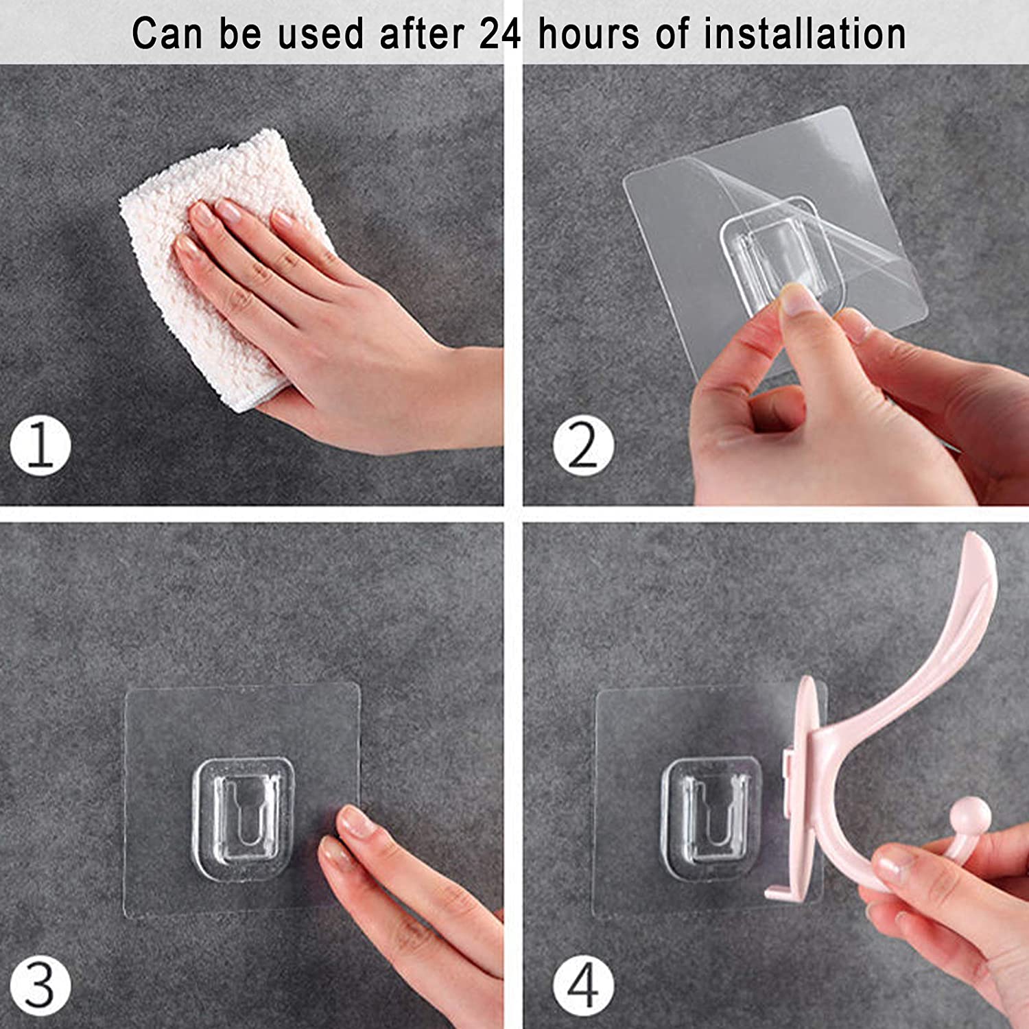 U-Shaped Self Adhesive Hook