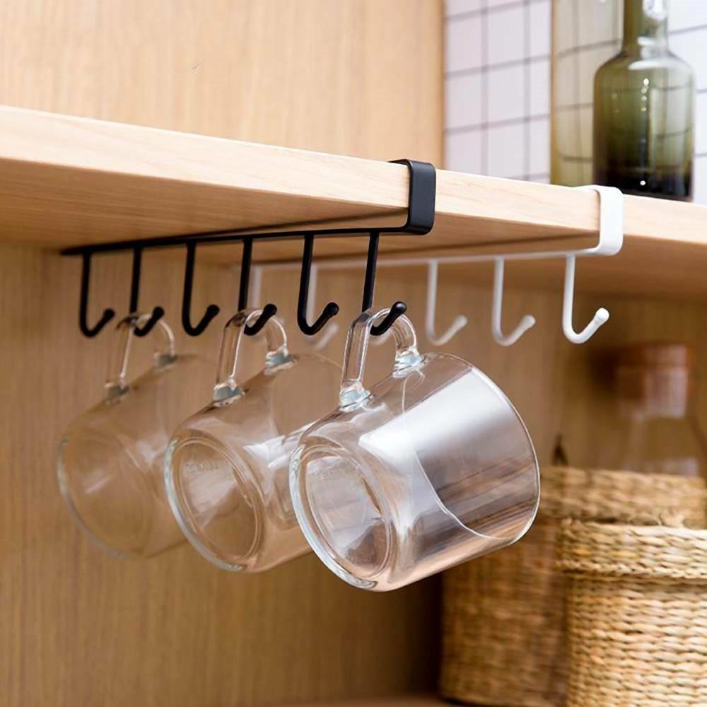 Under Cabinet 6 Hooks Hanger