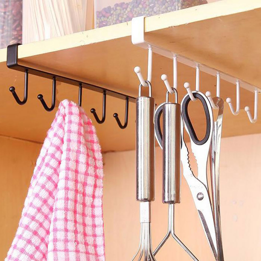 Under Cabinet 6 Hooks Hanger