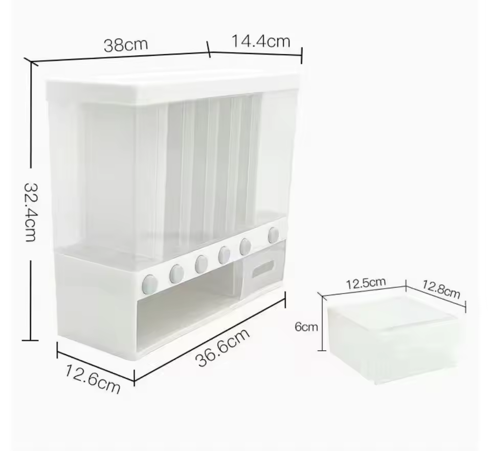 Wall Mounted Rice Dispenser