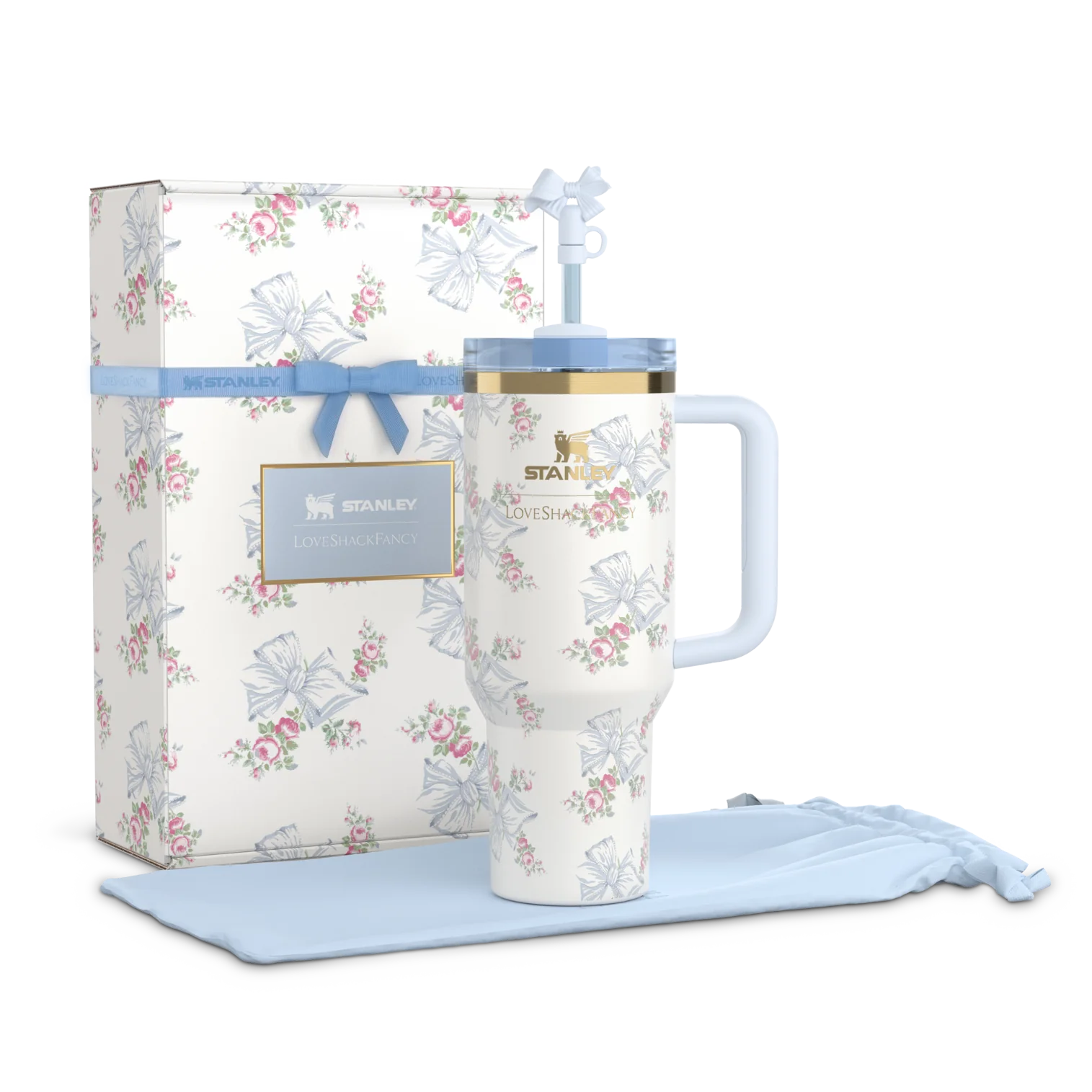 Stanley x LoveShackFancy Holiday Quencher