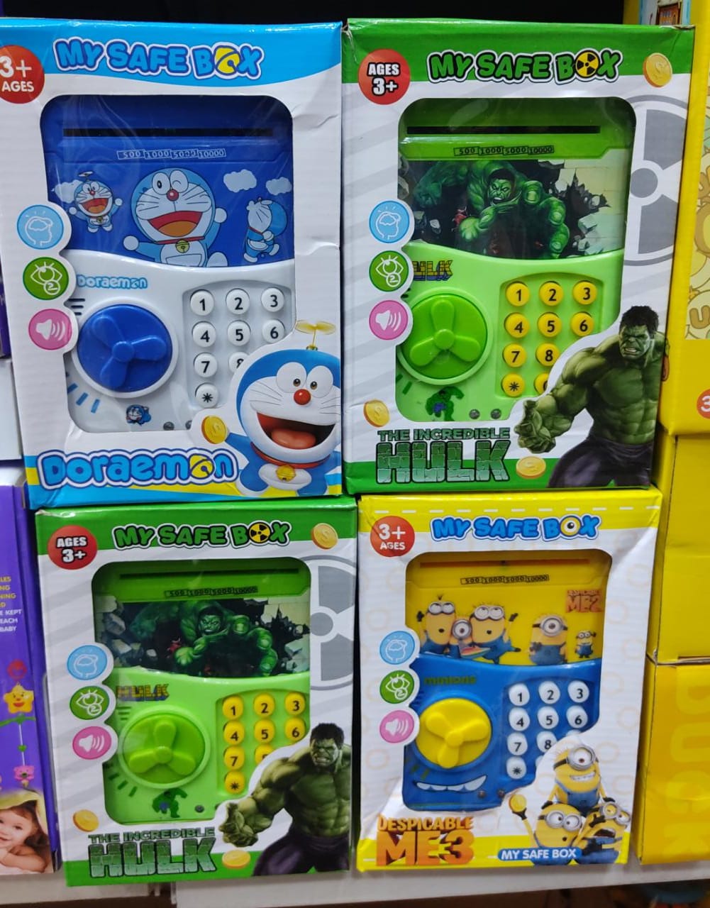 Cartoon ATM Safe Box