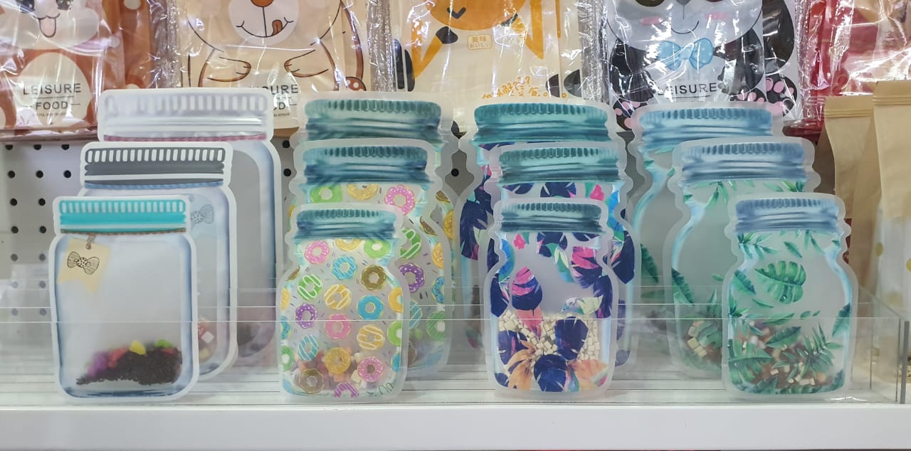 3pcs Mason Jar Food Storage Bags