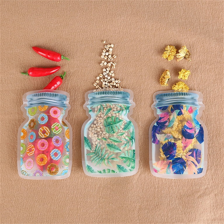 3pcs Mason Jar Food Storage Bags