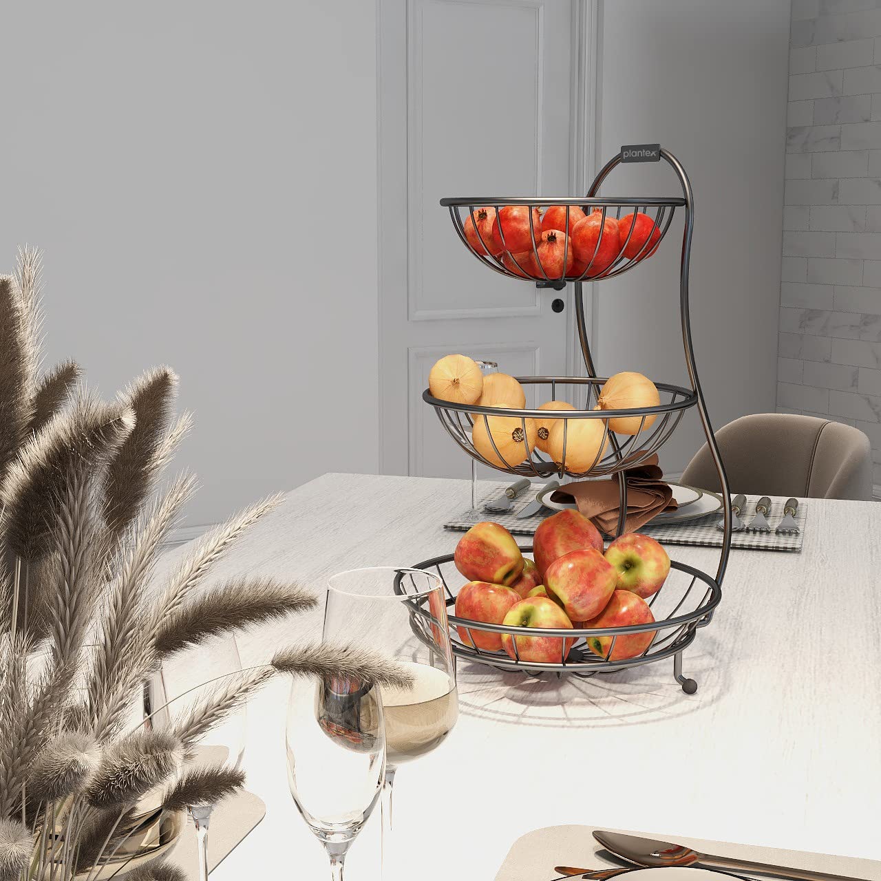 3 Tier Fruit and Vegetable Basket