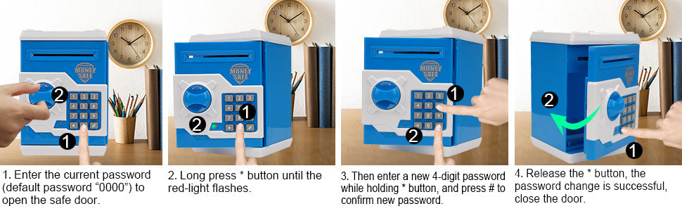 Cartoon ATM Safe Box