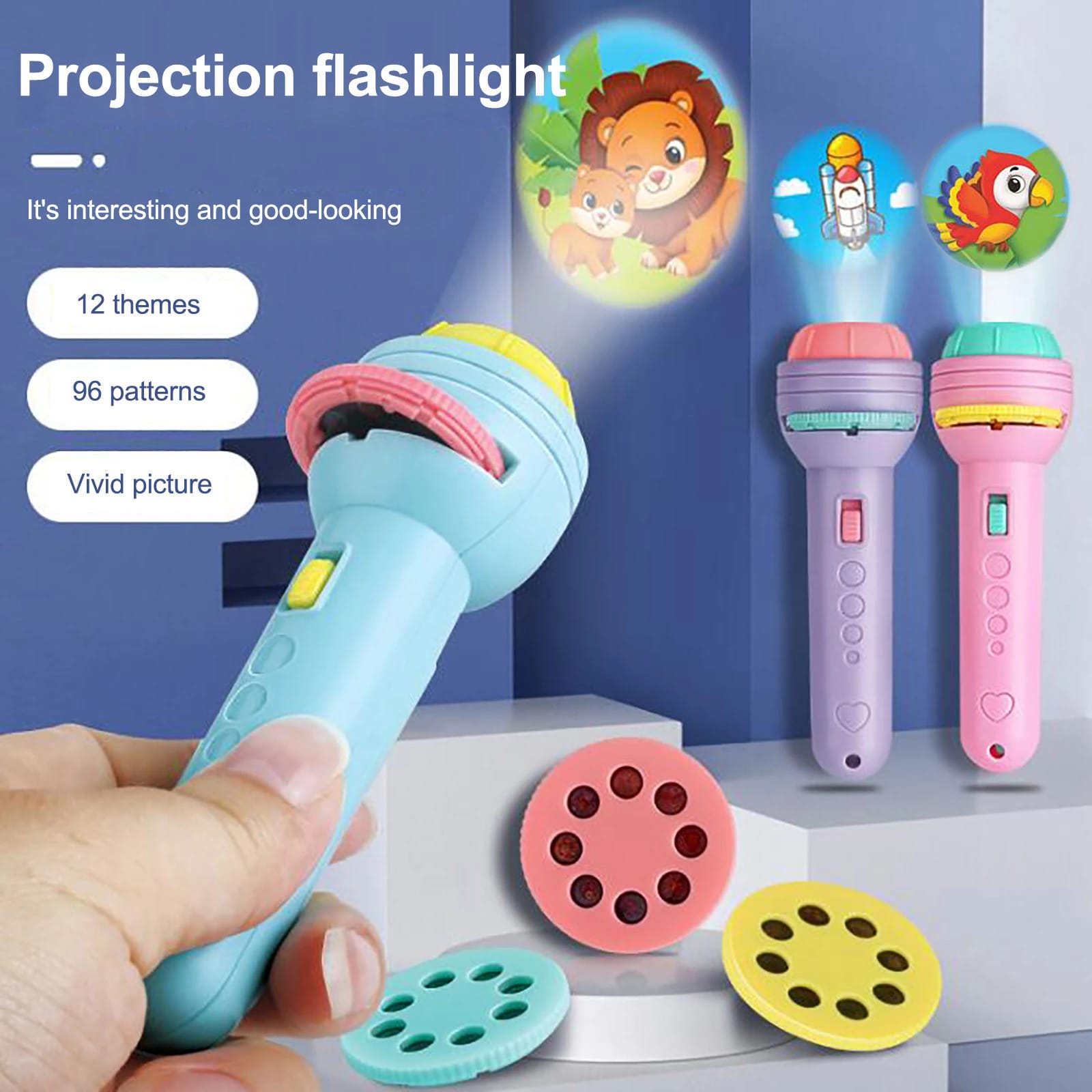 Mini Flashlight Projector Toy