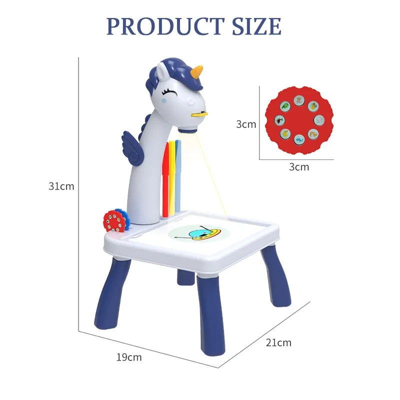 Unicorn Drawing Projector Toy