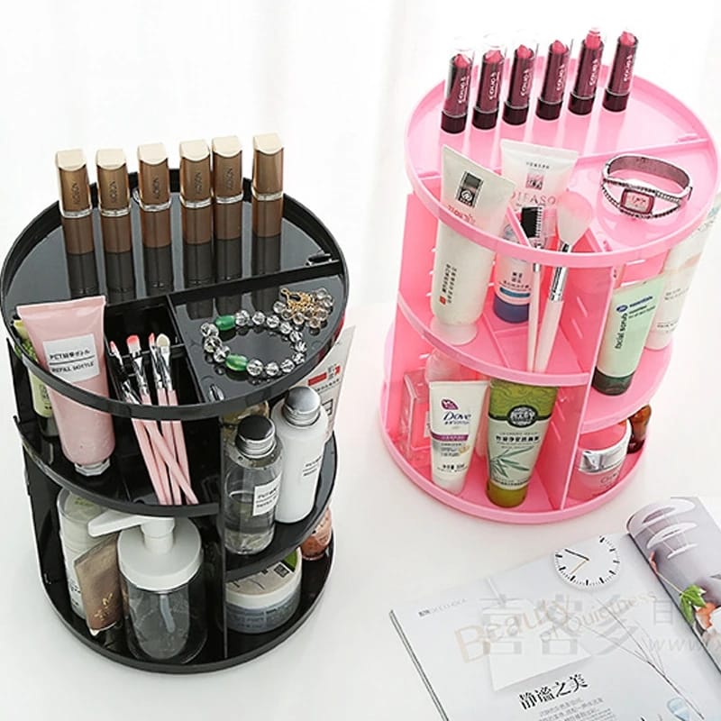 Rotating Cosmetic Organizer