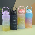 03 Pcs Set Motivational Water Bottle