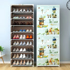 10 layer shoe rack