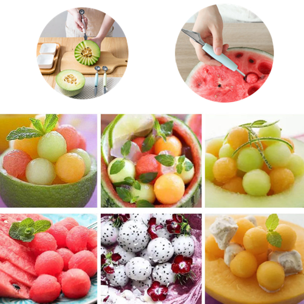 2 In 1 Melon Scoop Knife