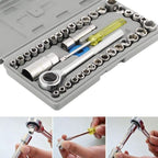 40 Pcs Socket Wrench Set