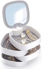 4 Layer Rotating Jewelry Organizer