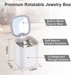 4 Layer Rotating Jewelry Organizer