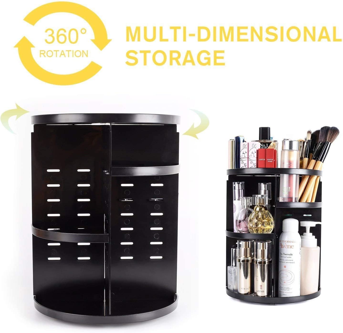 Rotating Cosmetic Organizer
