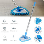 Adjustable Triangle Cleaning Mop