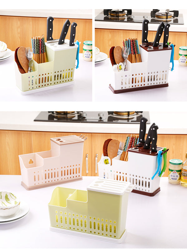Cutlery Draining Storage Rack