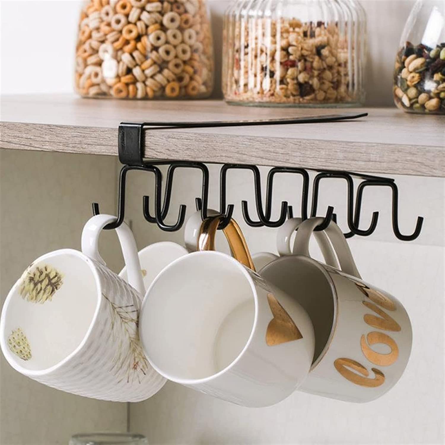 Double Hanging Cup Mug Holder