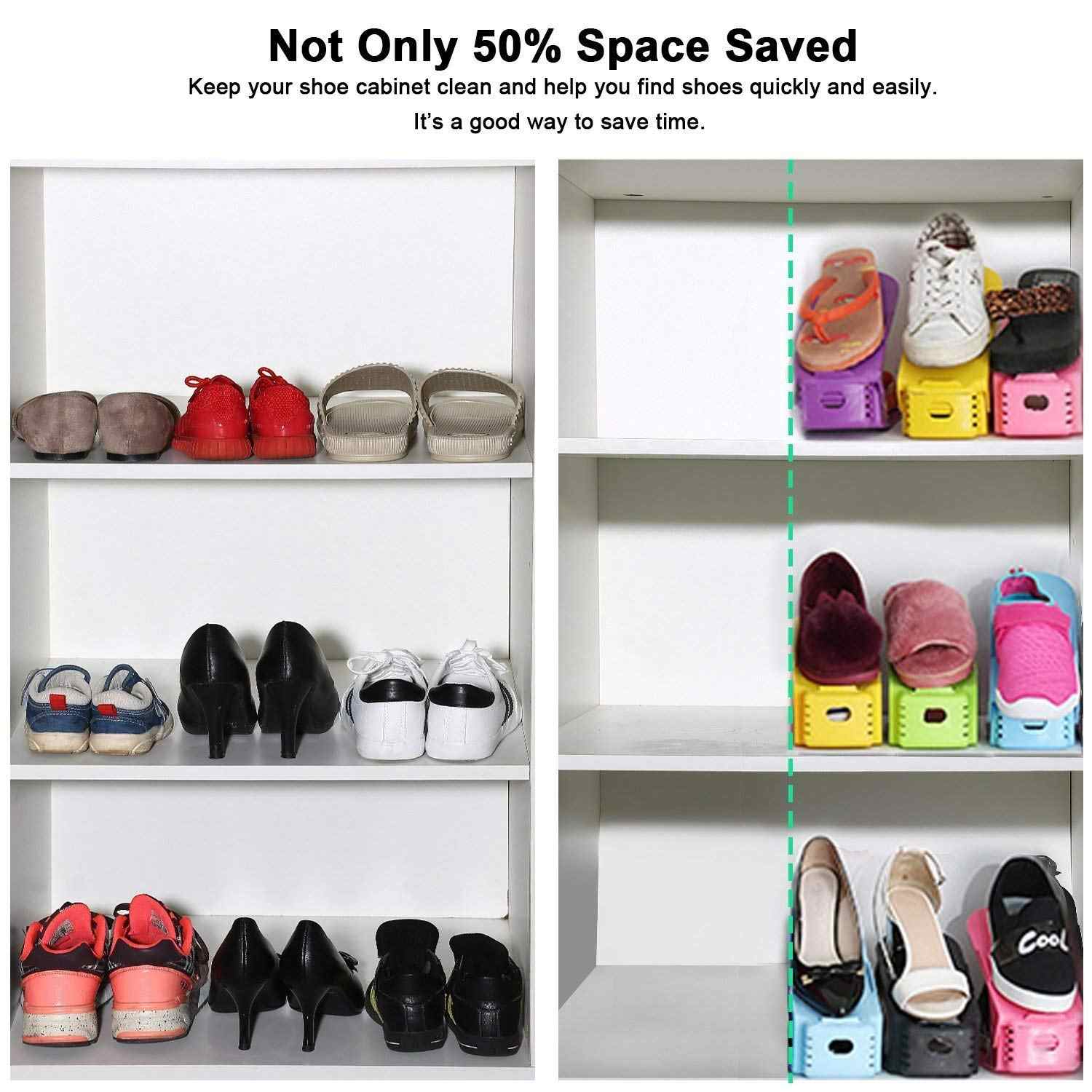 Double Shoe Storage Slots