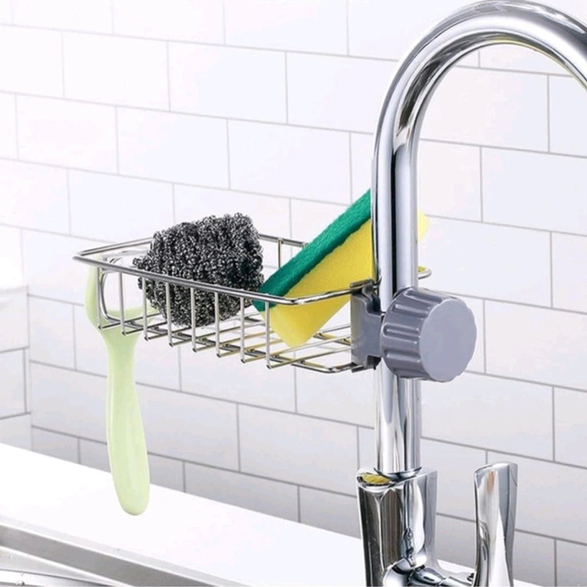 Faucet Sink Caddy Organizer