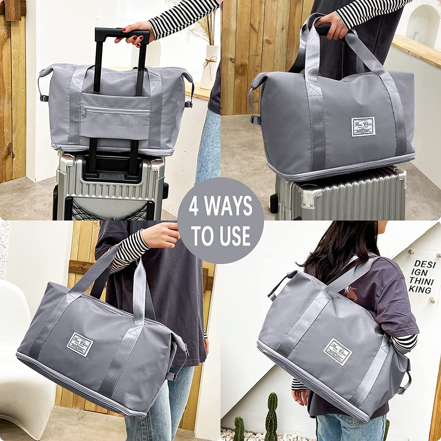 Foldable Travel Waterproof Handbag
