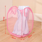 Folding Laundry Net Basket
