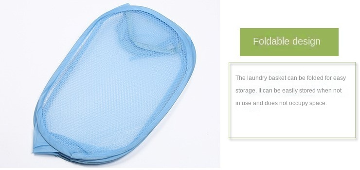 Folding Laundry Net Basket
