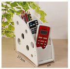 DIY Wood Remote Organizer