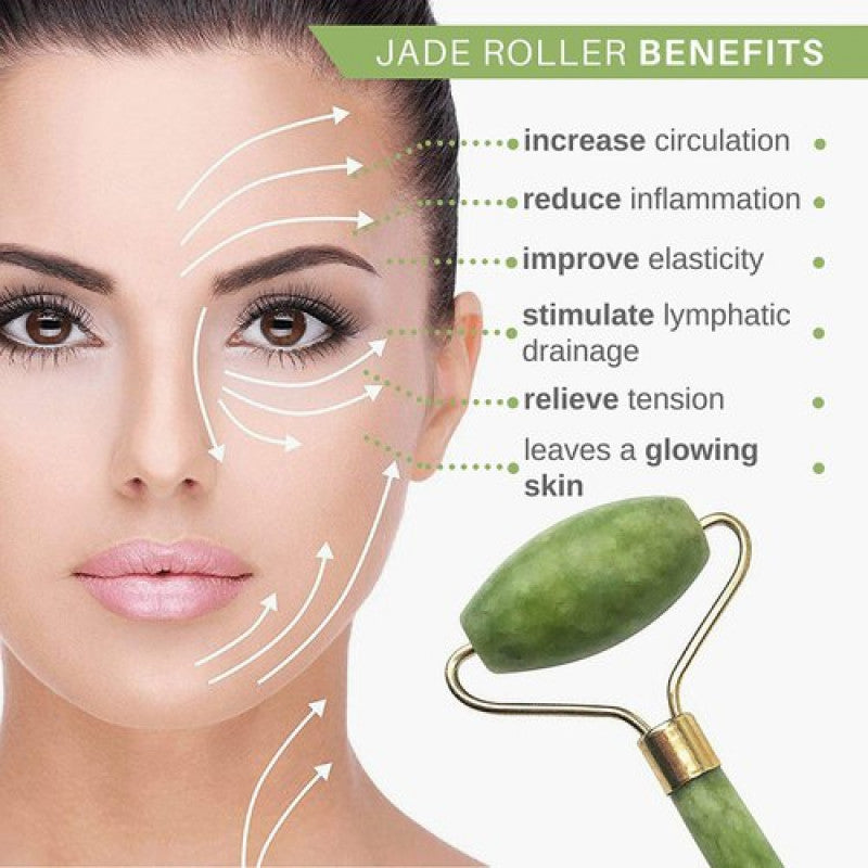Jade Roller Gua Sha Set