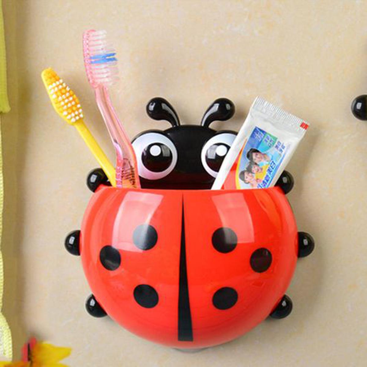 Ladybug Toothbrush Holder