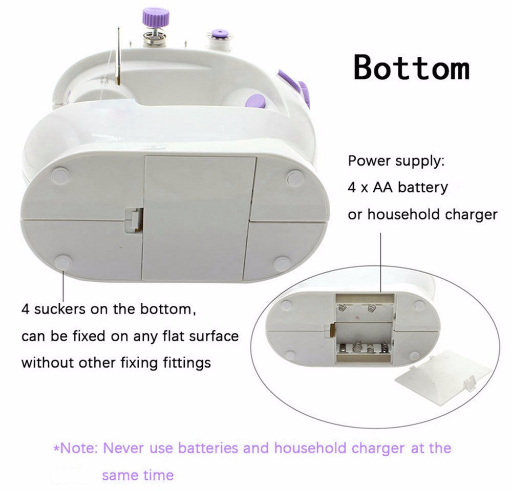Mini Handheld Pedal Sewing Machine