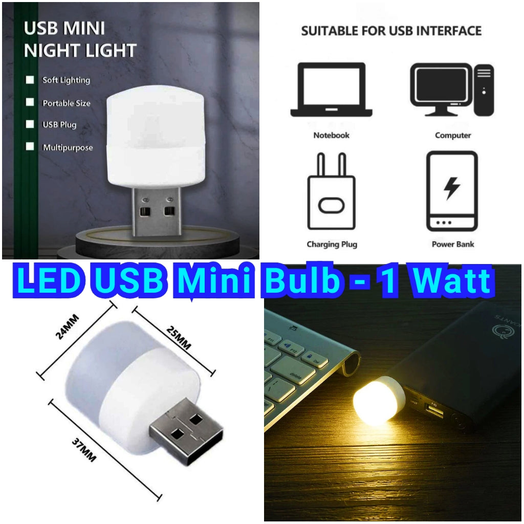 Mini USB LED Bulb