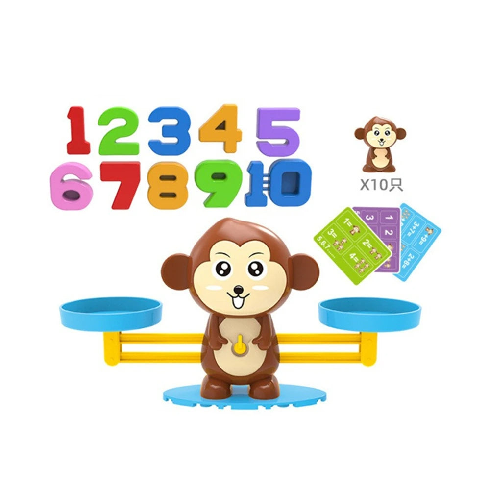 Monkey Balance Math Game