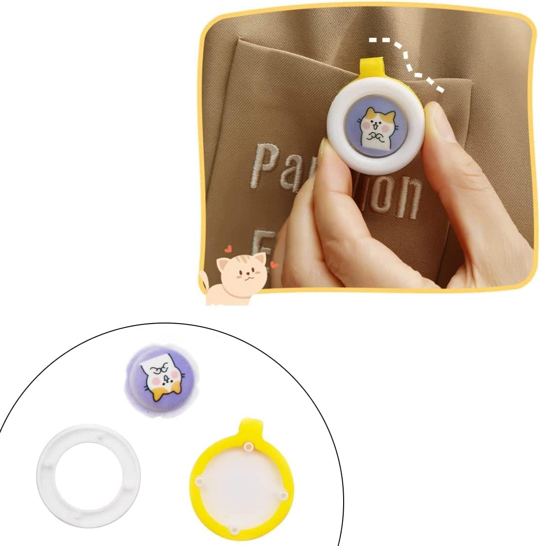 Mosquito Repellent Buckle Clip