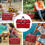 Outdoor Picnic Storage Basket