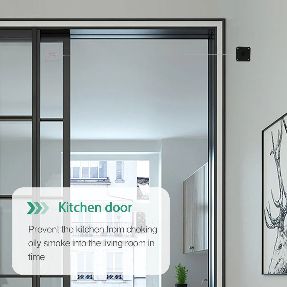 Punch-Free Automatic Door Closer