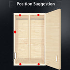 Punch Free Magnetic Door Closer 