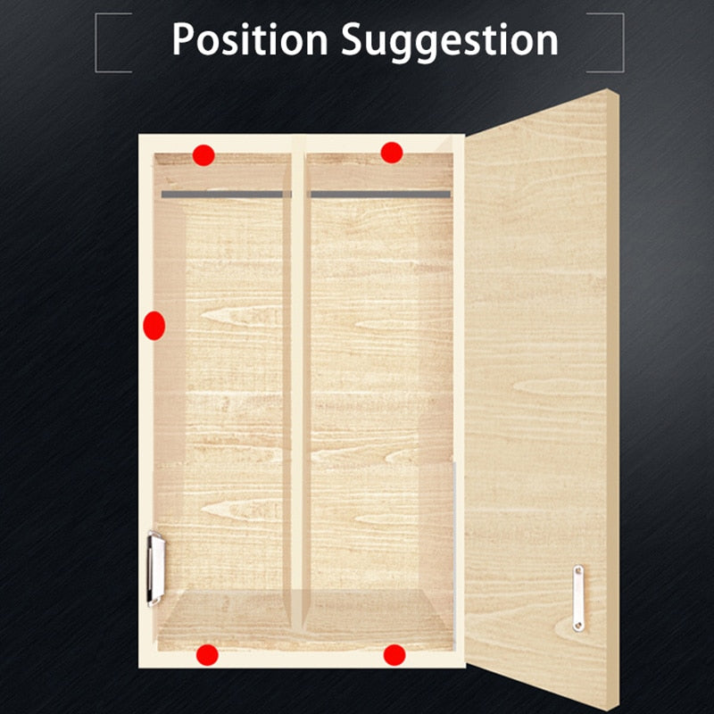 Punch Free Magnetic Door Closer 