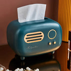 Radio Tissue Box Holder