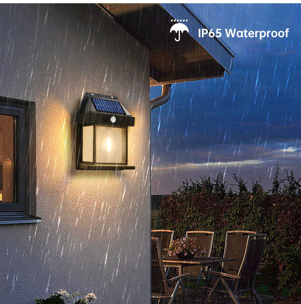 Smart Solar Wall Lamp