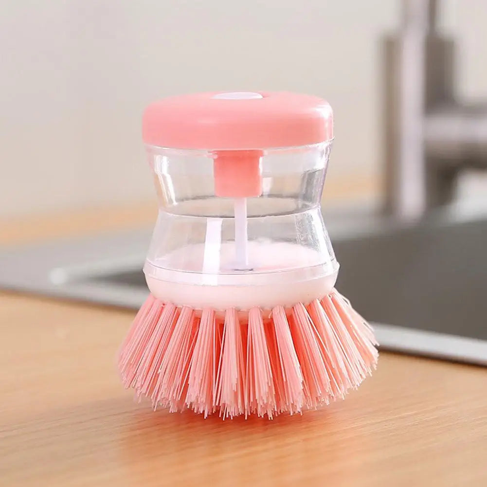 Soap Dispensing Dishwashing Brush