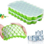 Honeycomb Ice Cube Tray With Lid