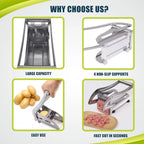Stainless Steel French Fry Cutter