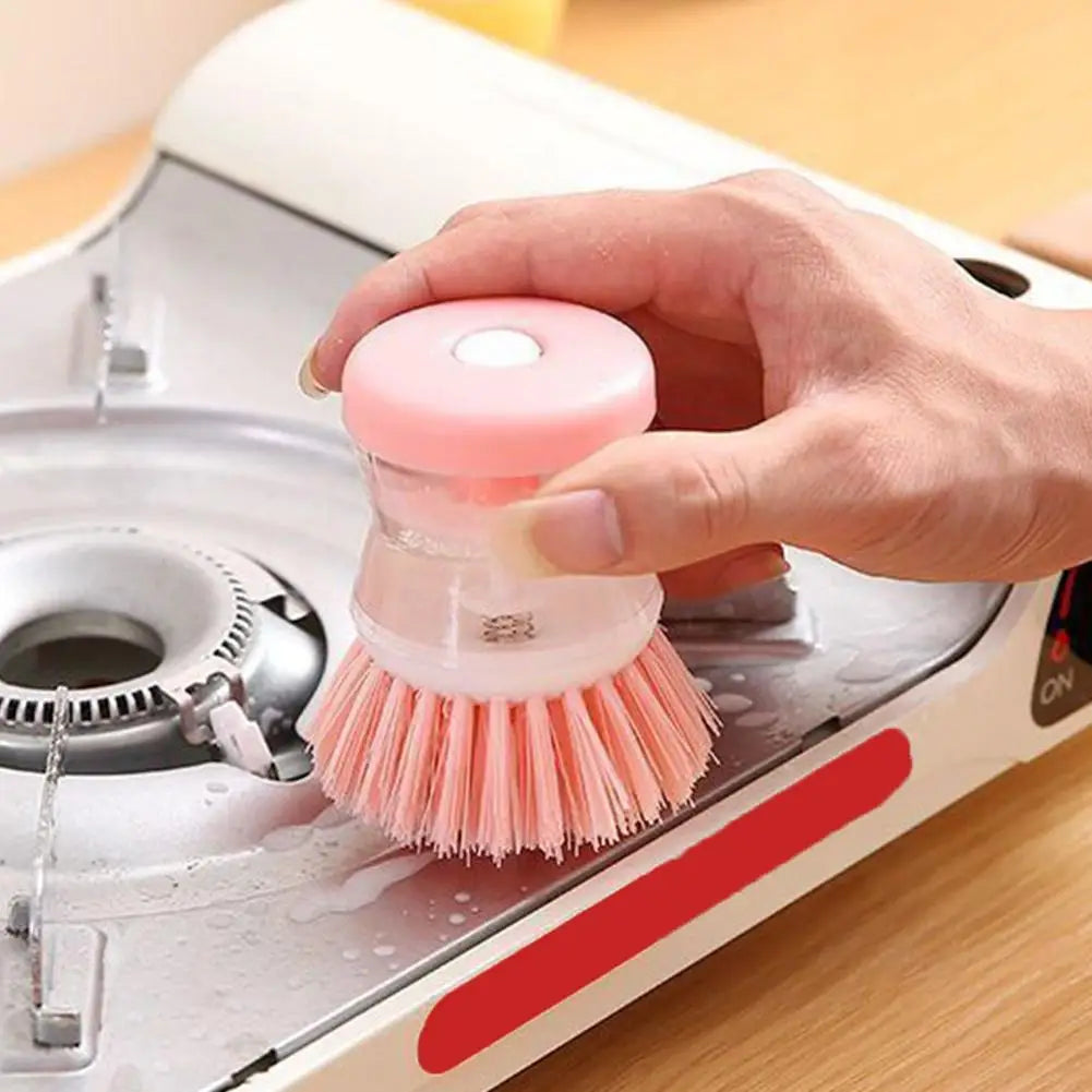 Soap Dispensing Dishwashing Brush
