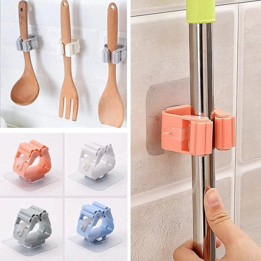 Self Adhesive Mop Broom Holder