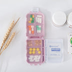 Travel Pill Organizer Case